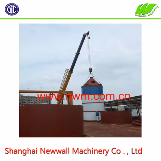 Silo di stoccaggio della calce da 800 t al molo