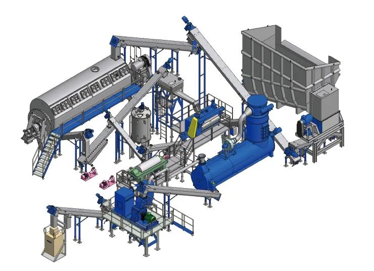 Full-Automatic Animal by Product Rendering Plant Machine