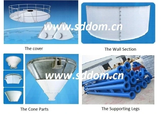 Sand Grain Storage Steel Silo for Lime Cement Bulk Powder