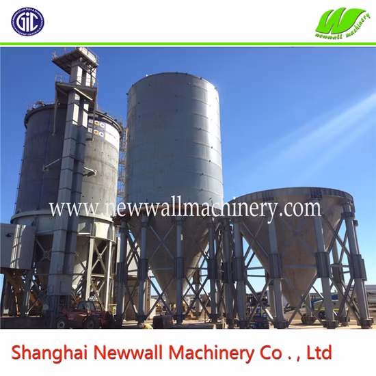 Silo di calce imbullonato da 500 t per impianto di malta secca